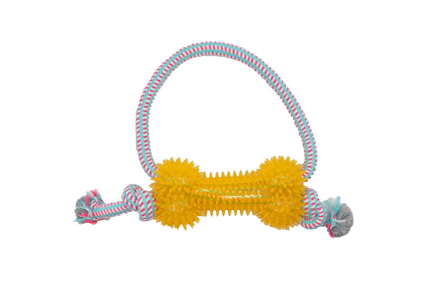 Bright Tug 'n' Chew Rope Dog Toy